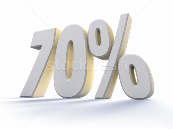 Seventy Percent Stock photo © ThreeArt