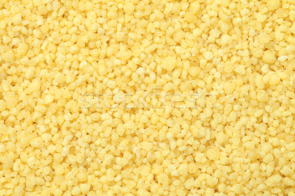 Foto d'archivio: Couscous · top · view · texture · giallo