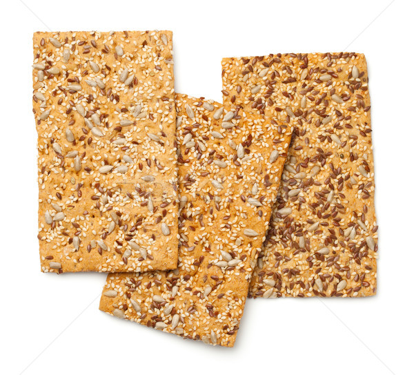 Crisp Bread with Linseed, Sesame and Sunflower Seed Stock photo © ThreeArt