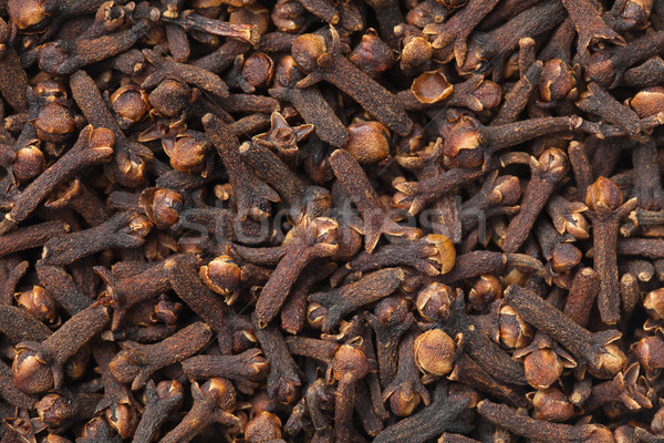 Chiodi di garofano top view essiccati Spice texture Foto d'archivio © ThreeArt