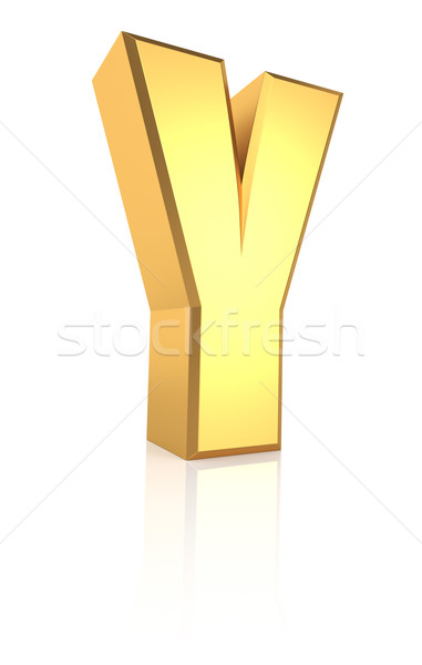 3d Letter Y Stock photo © ThreeArt