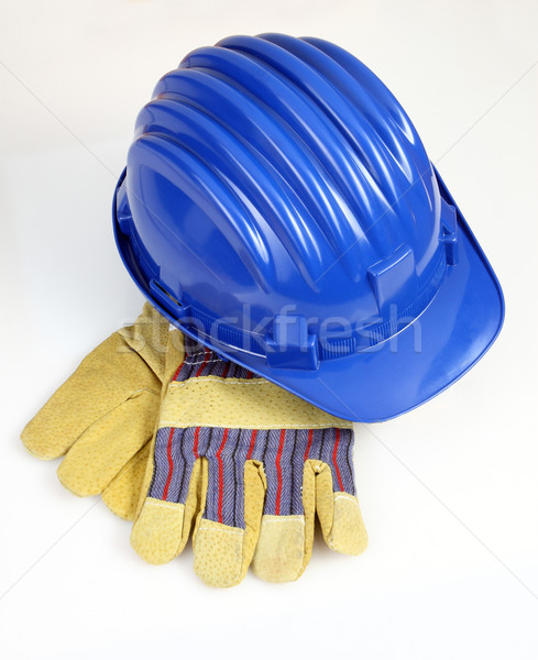 helmet and gloves background Stock photo © tiero