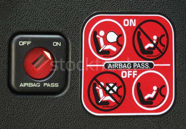 Airbag istruzione immagine moderno Foto d'archivio © tiero