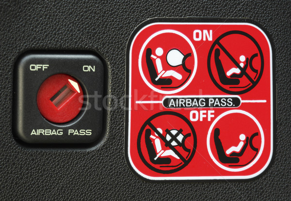 airbag instruction Stock photo © tiero