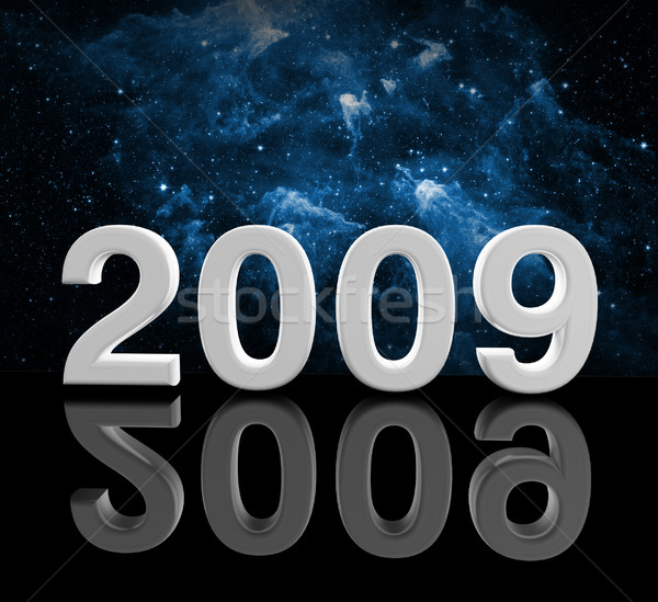 2009 new year background Stock photo © tiero
