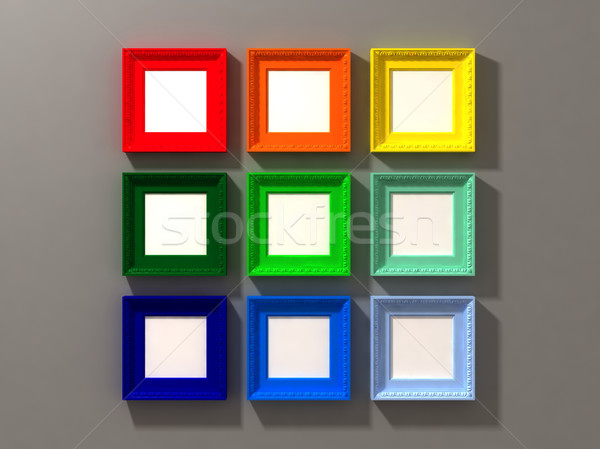 classic frame exposition Stock photo © tiero