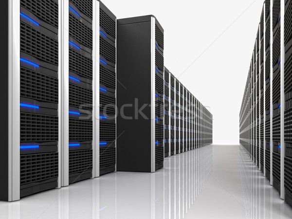 virtual server 3d Stock photo © tiero
