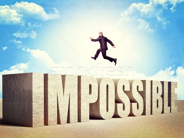 nothing is impossible Stock photo © tiero