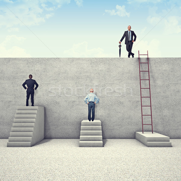 look forward Stock photo © tiero