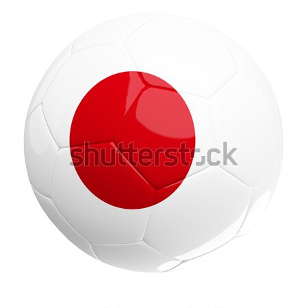 Stock photo: japan soccer ball