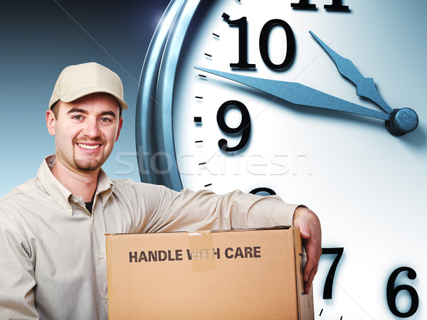 delivery on time Stock photo © tiero