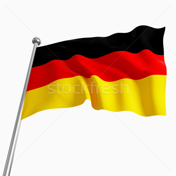 german flag 3d Stock photo © tiero
