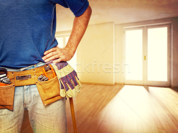 handyman at home Stock photo © tiero