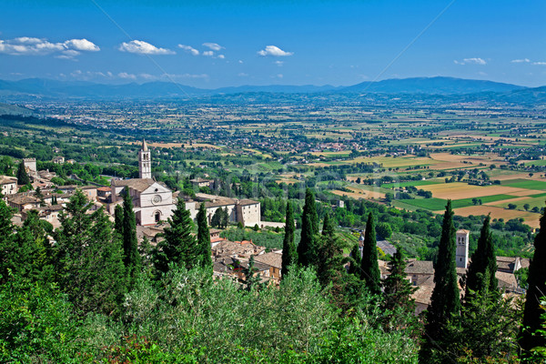 assisi view Stock photo © tiero