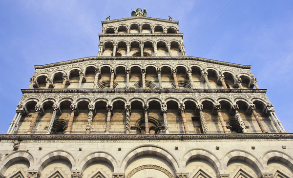 San Michele church in Lucca Stock photo © tiero