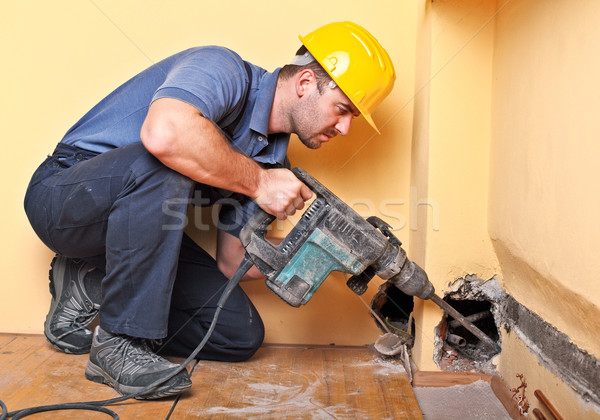 Stock photo: labor at work