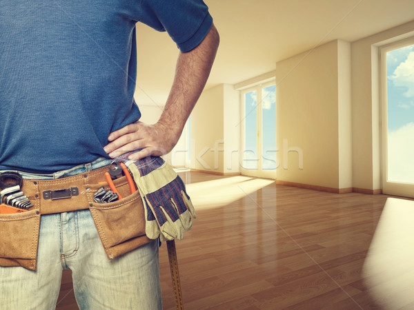 handyman at home Stock photo © tiero