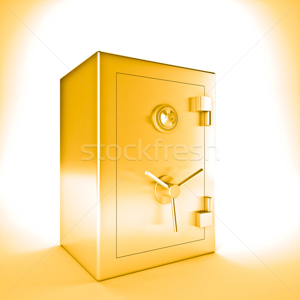 golden safe Stock photo © tiero