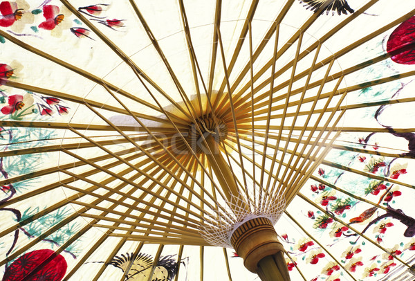 traditional asian paper umbrella Stock photo © tiero