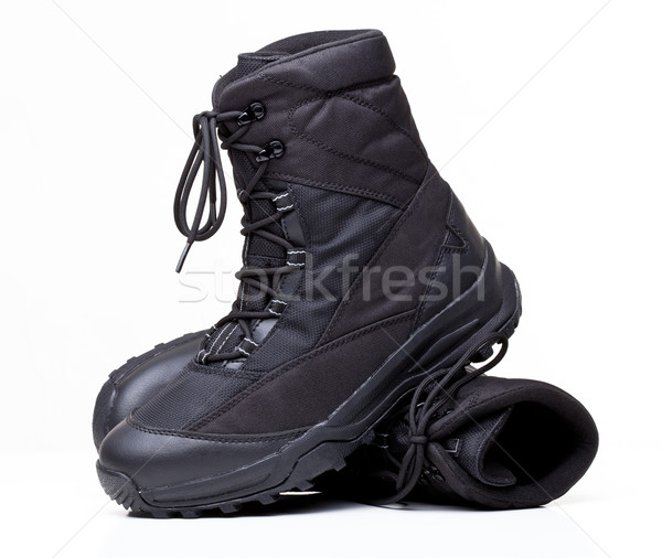 snow boots Stock photo © tiero