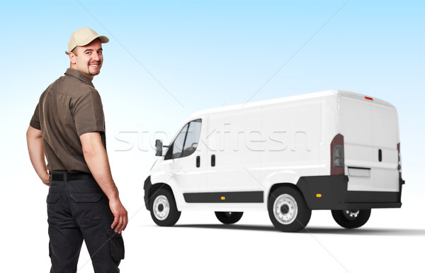 worker portrait Stock photo © tiero