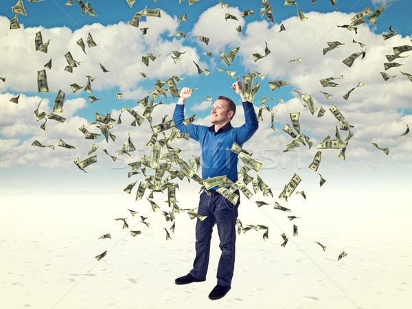 money rain Stock photo © tiero
