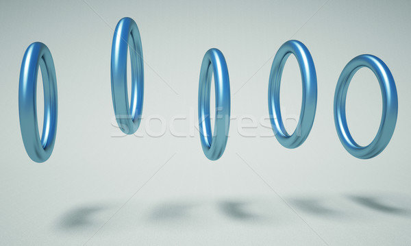 abstract rings Stock photo © tiero