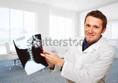 doctor with xray Stock photo © tiero