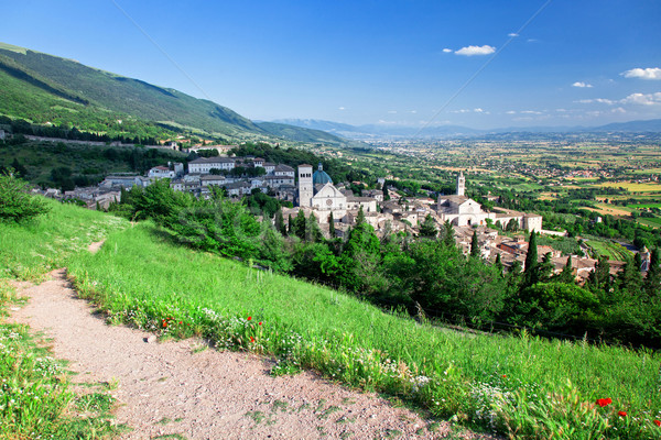 assisi view Stock photo © tiero