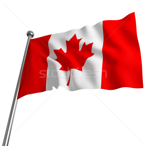 flag of canada Stock photo © tiero