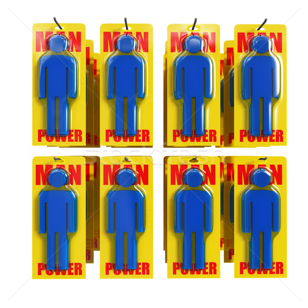 man power Stock photo © tiero