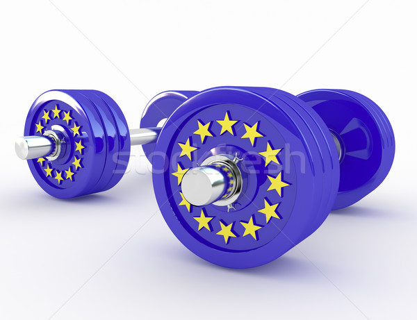 strength of europe Stock photo © tiero
