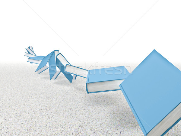 twist of books Stock photo © tiero
