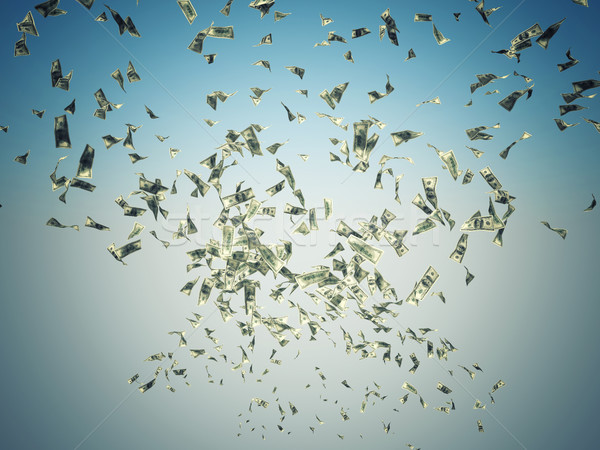 dollar twister Stock photo © tiero