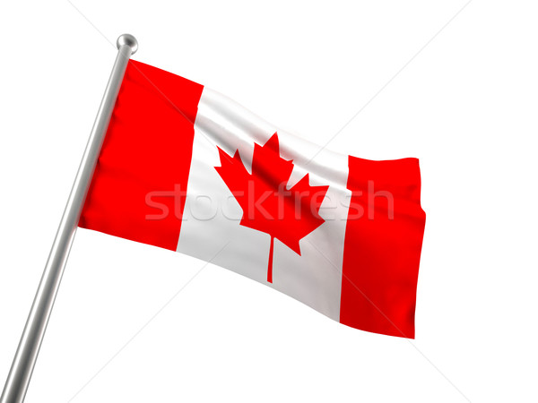 canadian flag Stock photo © tiero