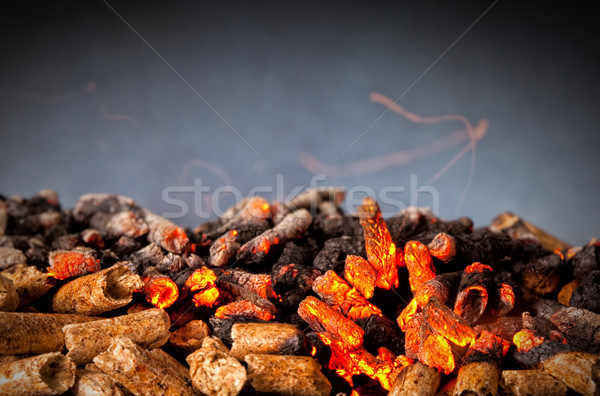 wood pellet Stock photo © tiero