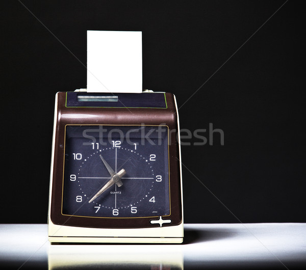 check clock Stock photo © tiero