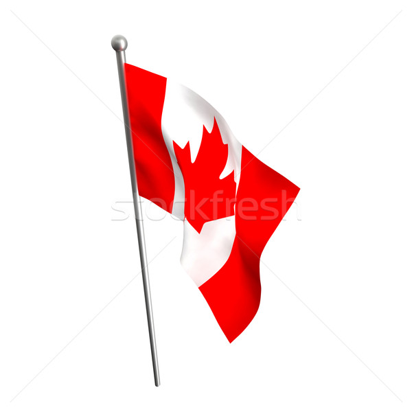 canadian flag Stock photo © tiero
