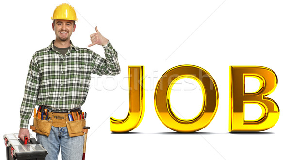 handyman and job background Stock photo © tiero
