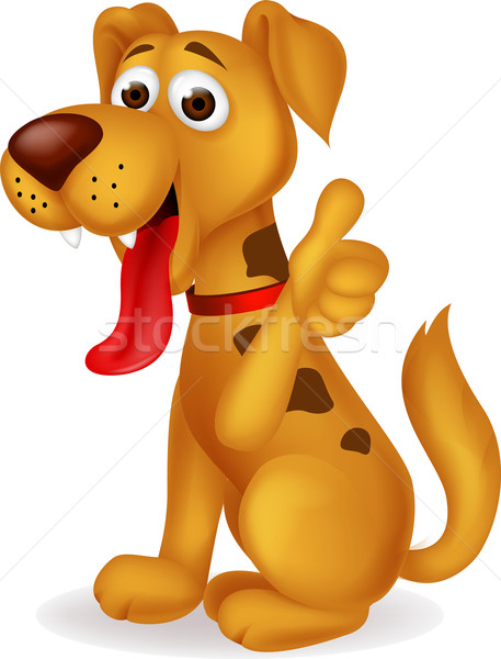 dog cartoon Stock photo © tigatelu