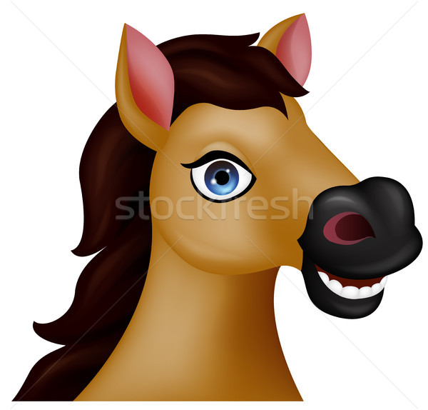 Resultado de imagem para cabeça de cavalo desenho colorido