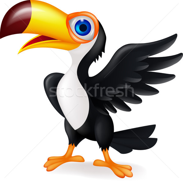 Toucan bird cartoon Stock photo © tigatelu