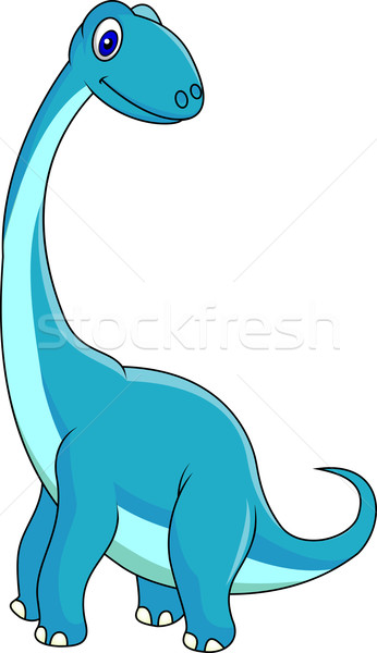 Cute dinosaur cartoon Stock photo © tigatelu