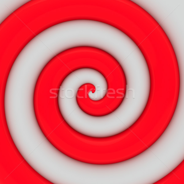 Red and white swirl Stock photo © timbrk