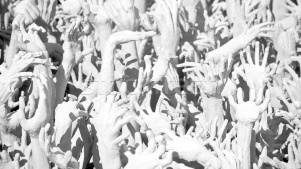 手 像 地獄 現代の 寺 ストックフォト © timbrk
