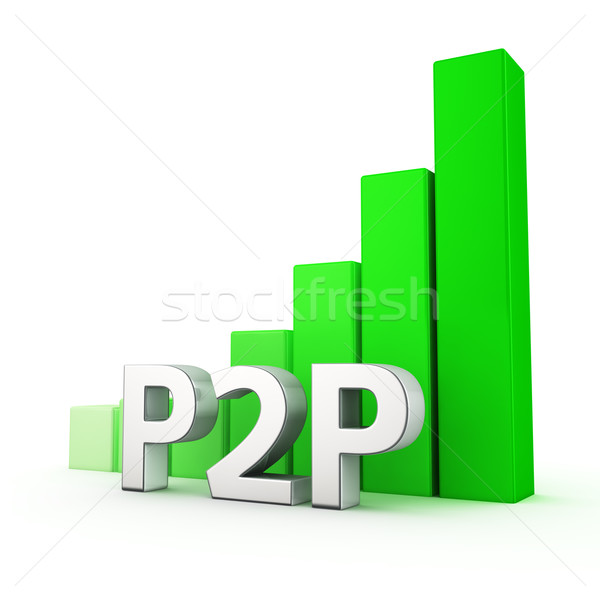 Growth of P2P Stock photo © timbrk