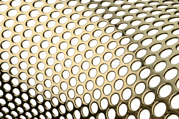 Perforated metal pattern Stock photo © timbrk