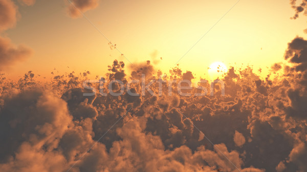 Above the clouds Stock photo © timbrk