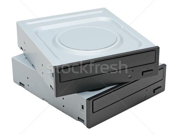 Stock photo: Two DVD-ROM drives