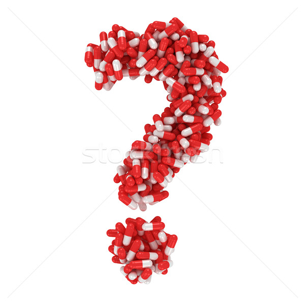 FAQ about medication Stock photo © timbrk